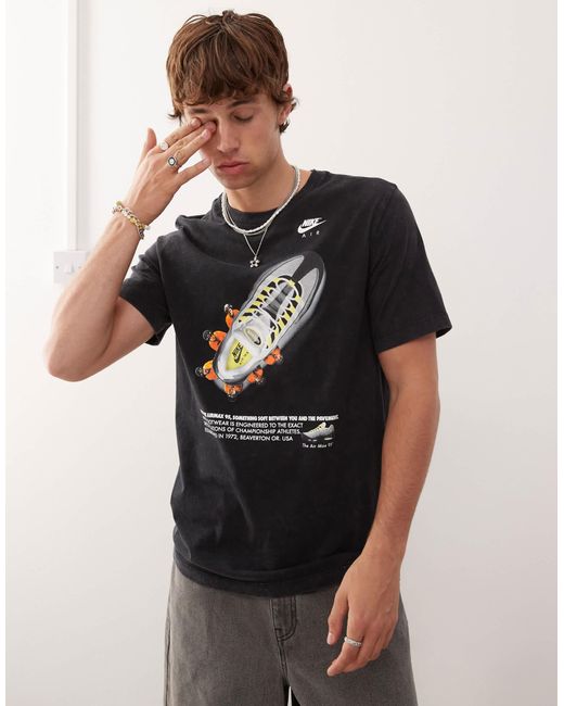 Nike Black T-shirt With Graphic for men