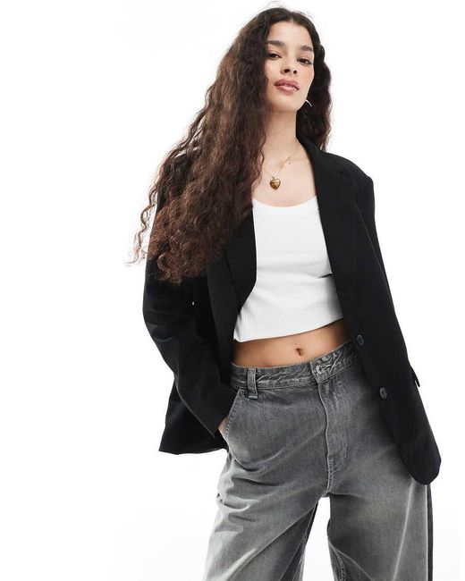 Cotton On Black Cotton On Lolita Blazer