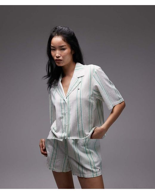 Tommy Hilfiger Gray Essentials Pyjama Set
