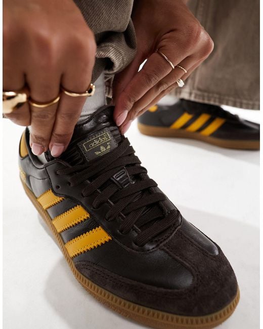 Adidas samba sales gialle