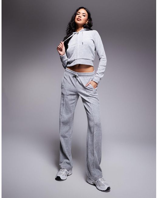 Juicy Couture Blue – velours-jogginghose