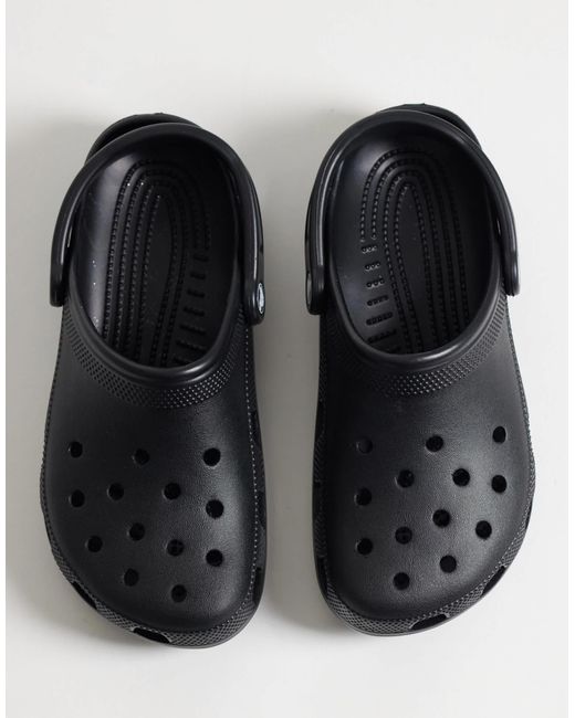 CROCSTM Black – klassische unisex-clogs