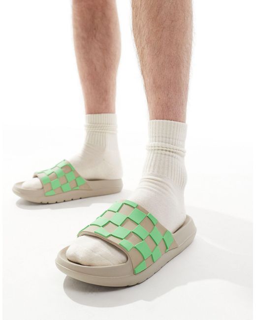 ASOS Green Sliders for men