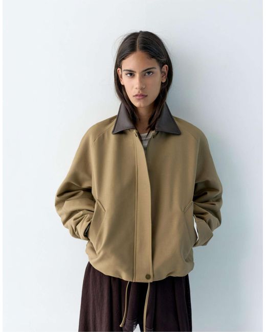 Pull&Bear Natural – jacke