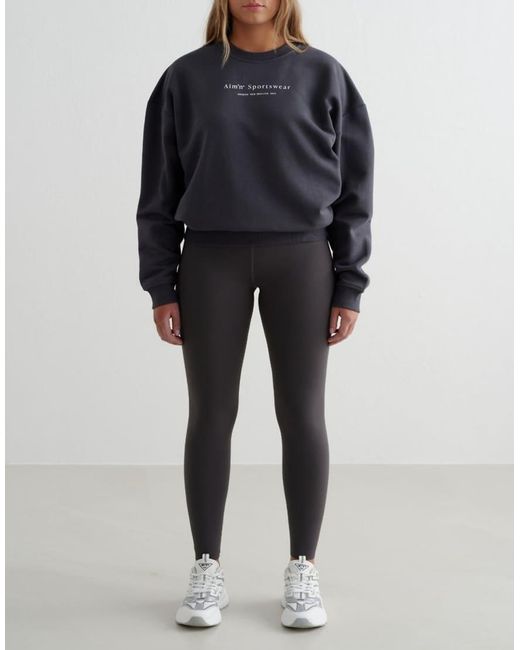 Aim'n Black Shadow Serif Sweatshirt
