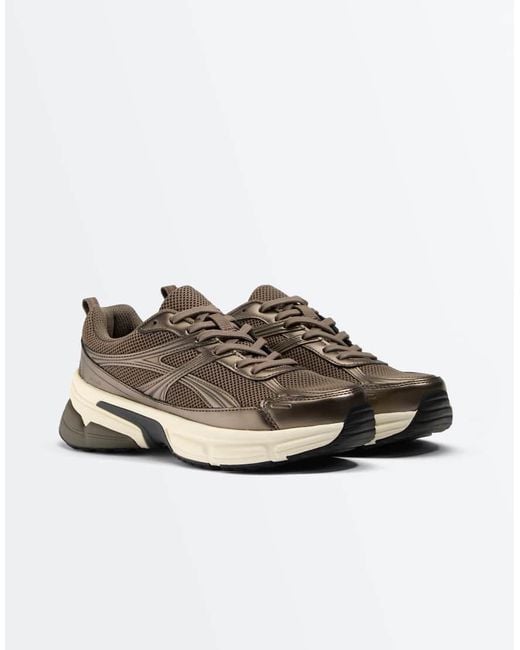 Oysho White Running Trainers