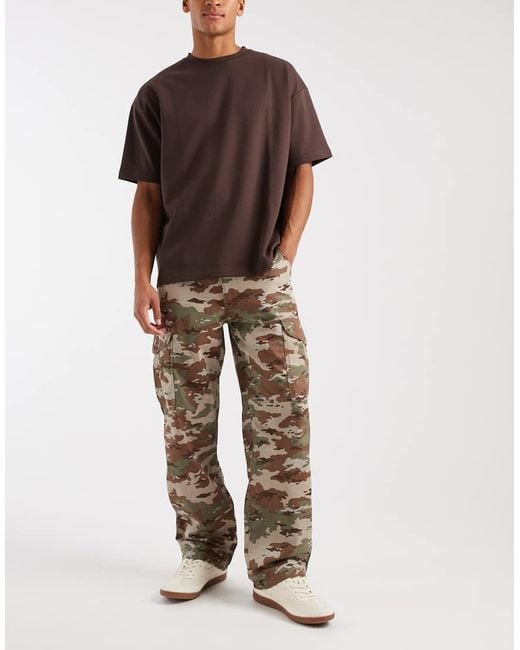 Levi's Green Xx Cargo Baggy Trousers for men