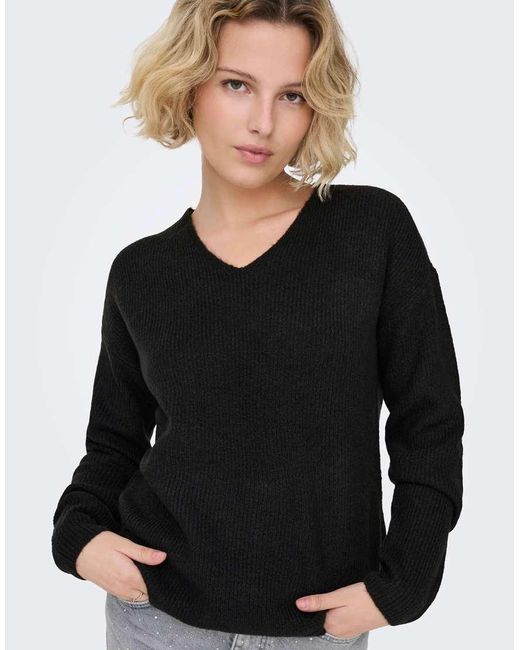 ONLY Black Knitted Pullover
