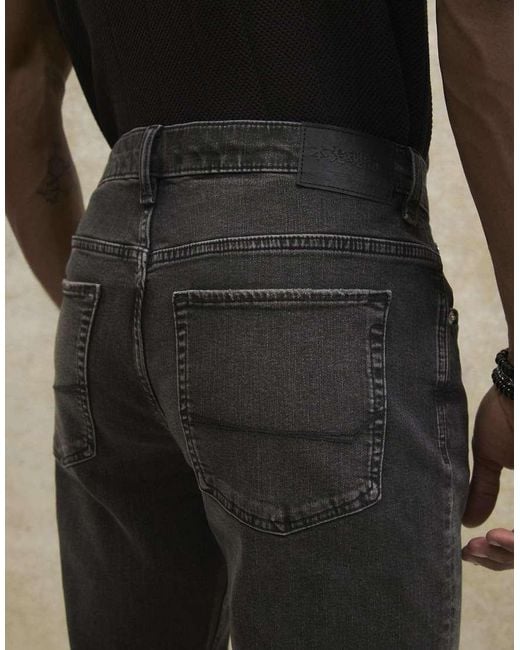 River Island Natural Slim Fit Stretch Jeans for men