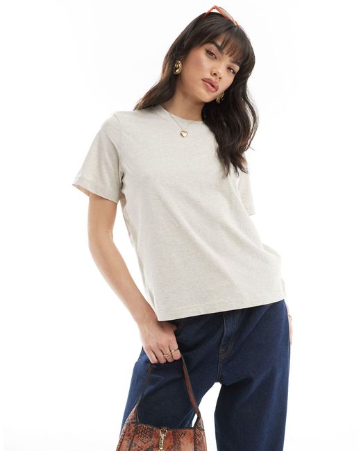 & Other Stories White Relaxed Short Sleeve T-shirt