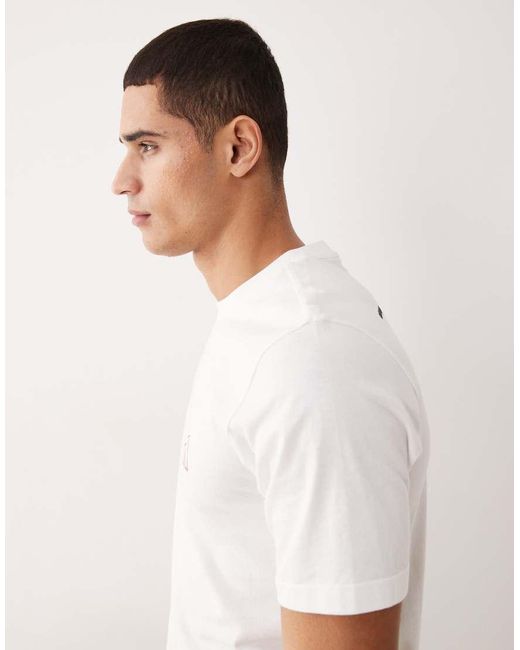 Adidas Originals White Logo T-shirt for men