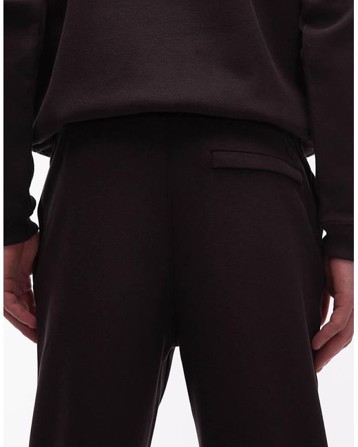 Lacoste Brown Logo Sweatpants for men