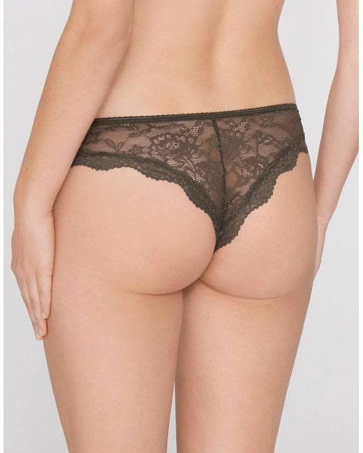 Tezenis Green Lace Brazilian Briefs