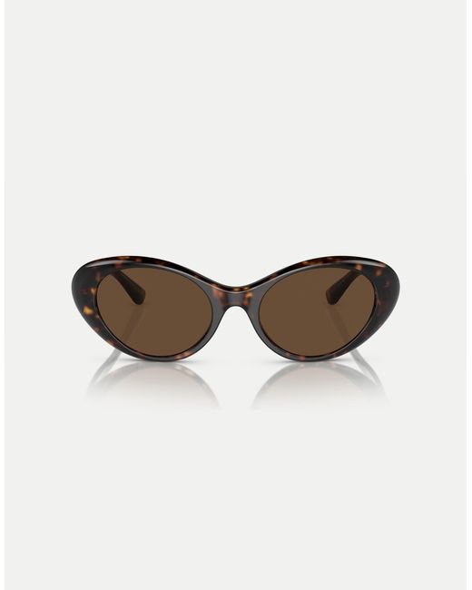 Versace Natural Ve4455u Oval Sunglasses