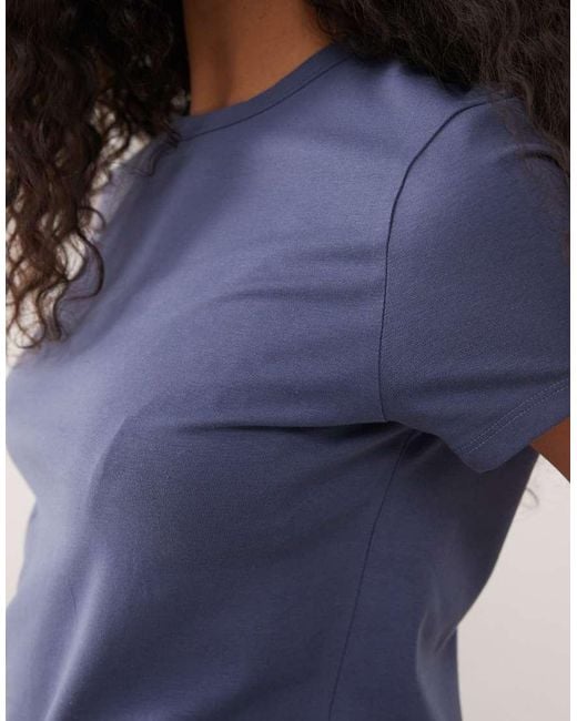 Collusion Blue Baby Tee
