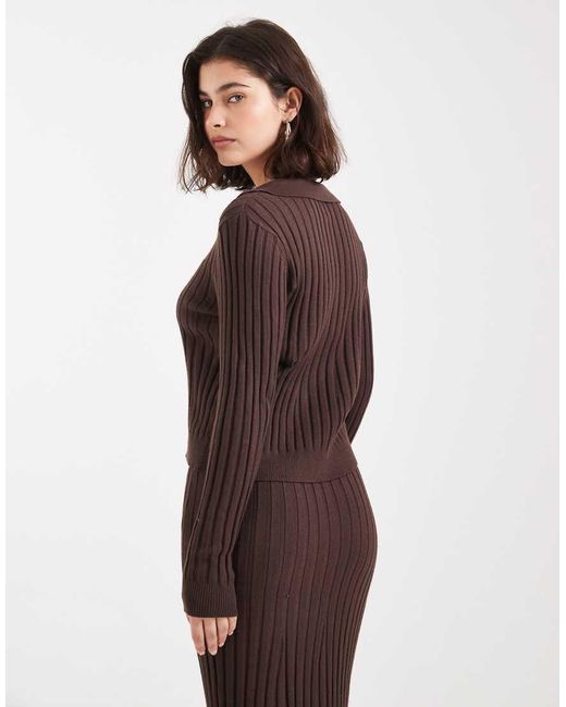 Polo di Object in Brown