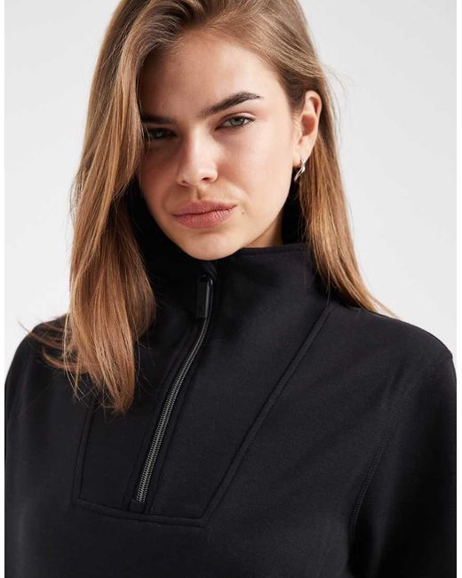 Dare 2b Black Relaxed Wander 1/4 Zip Fleece