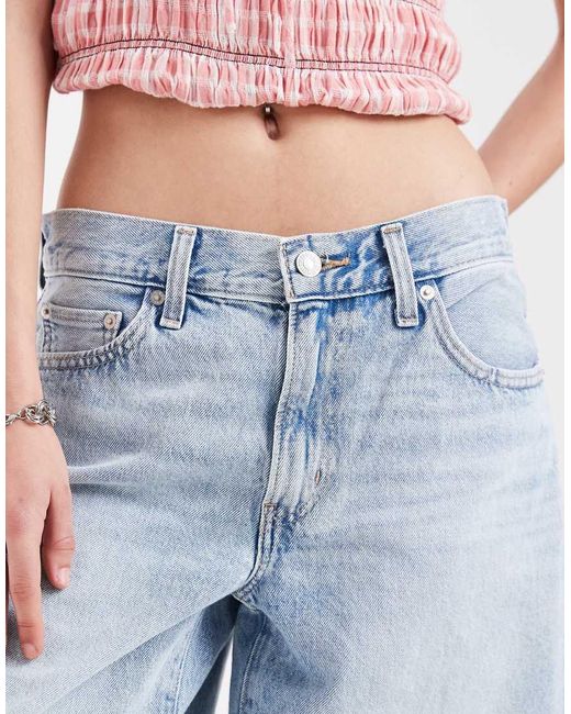 Levi's Blue Middy Denim Jorts