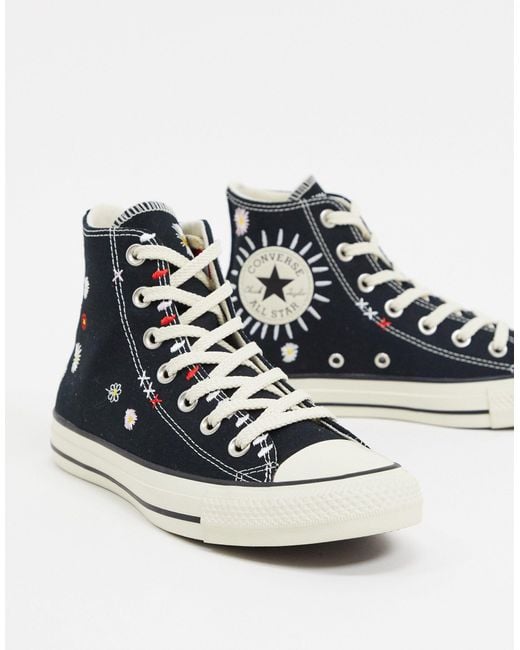 converse embroidered floral chuck taylor all star