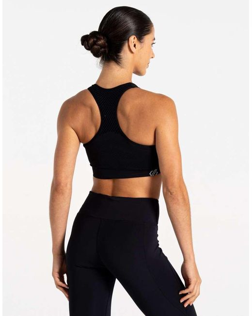 Dare 2b Black Don'T Sweat It Iii Sports Bra