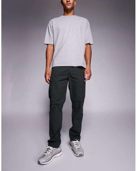 Barbour Gray Ripstop Cargo Trouser for men