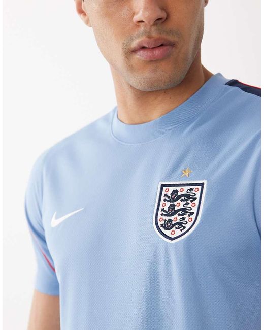 Nike Football Blue Nike England World Cup 26 Training T-Shirt for men