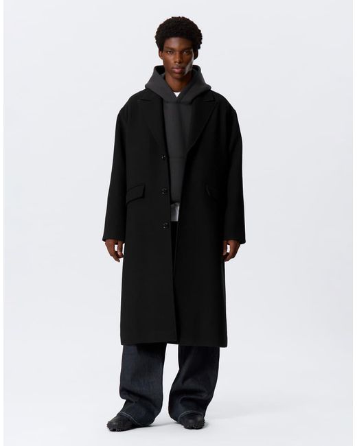 Cappotto di Weekday in Black da Uomo