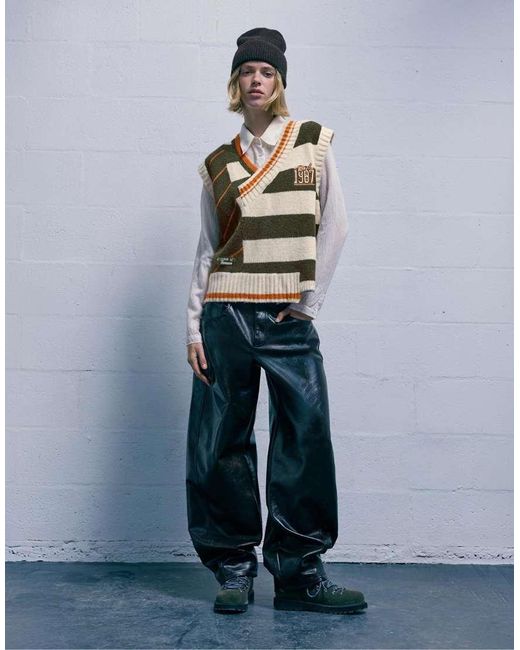 Pull&Bear Gray Stranger Things Vest