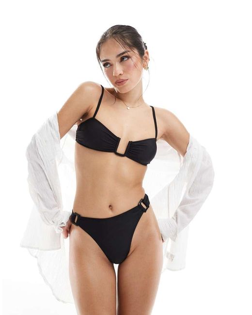 Brave Soul Black Bikini Top
