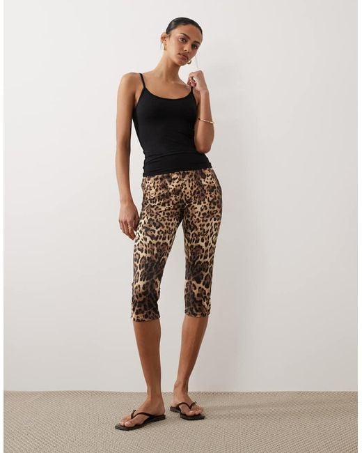 ASOS Natural Capri legging