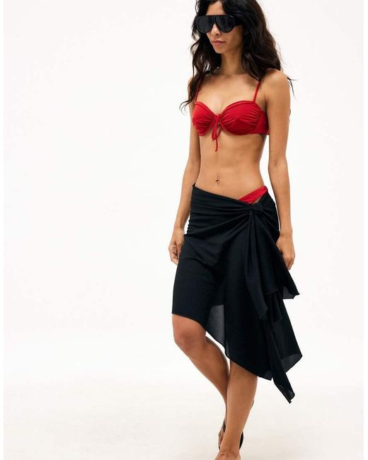 NA-KD Red Tab Gore Bikini Bra