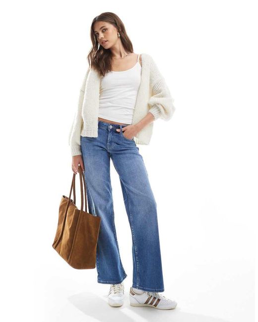 Vero Moda White Soft Fluffy Knit Edge To Edge Cardigan