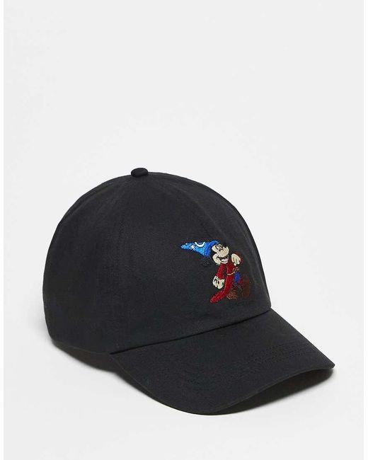 ASOS Black Disney Fantasia Graphic Cap