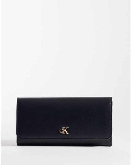 Calvin Klein Blue Long Purse