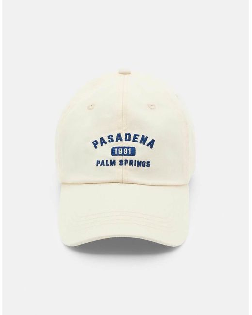 Pull&Bear Natural Pasadena Cap