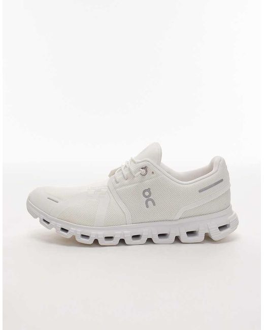 Zapatillas De Deporte Blancas Cloud 6 All Day De On On Shoes de hombre de color White
