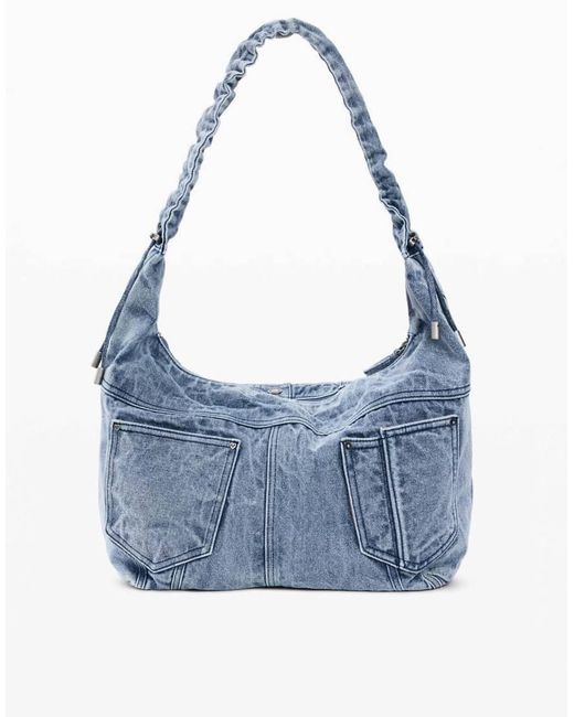 Borsa Media di Desigual in Blue