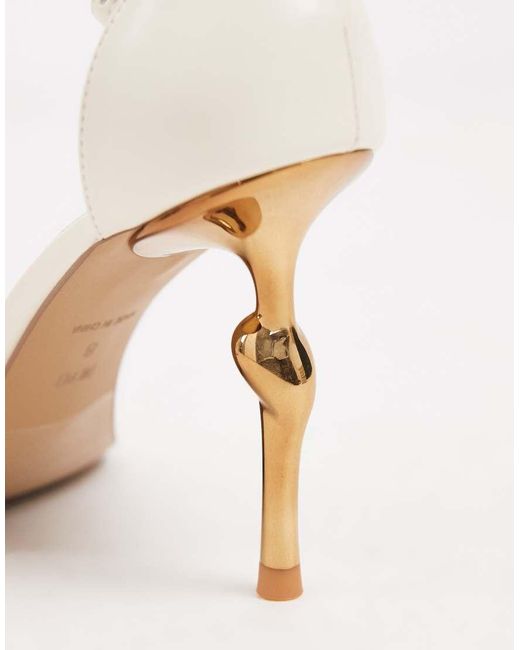 JW PEI White Alivia Double Strap Sandals