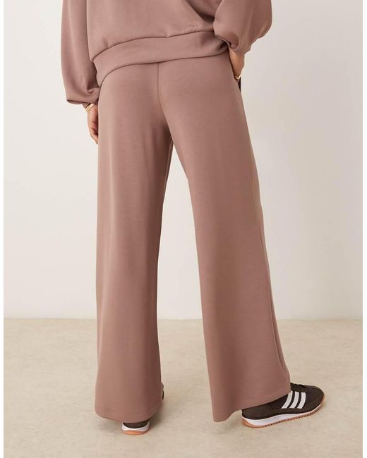 ASOS Pink Cupro Wide Leg jogger