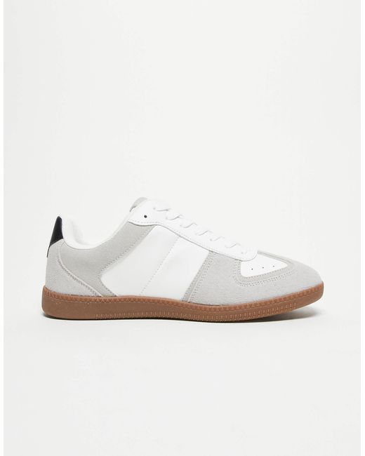 ASOS White Retro Trainers for men