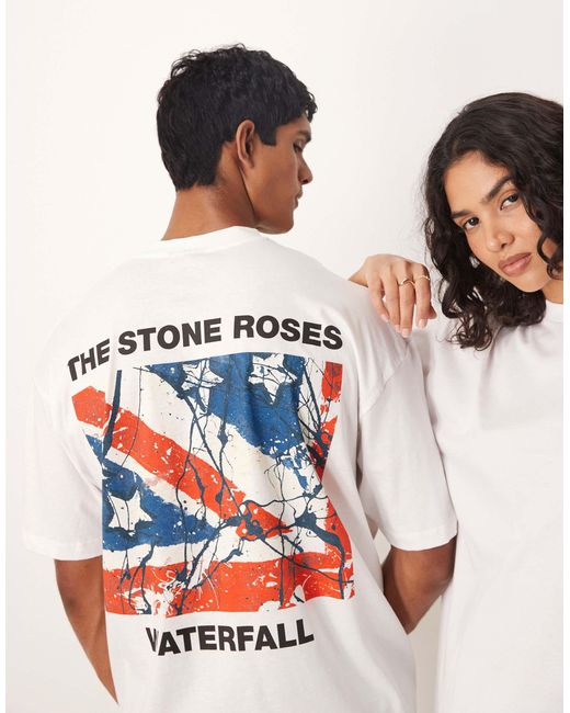 ASOS White – unisex-t-shirt