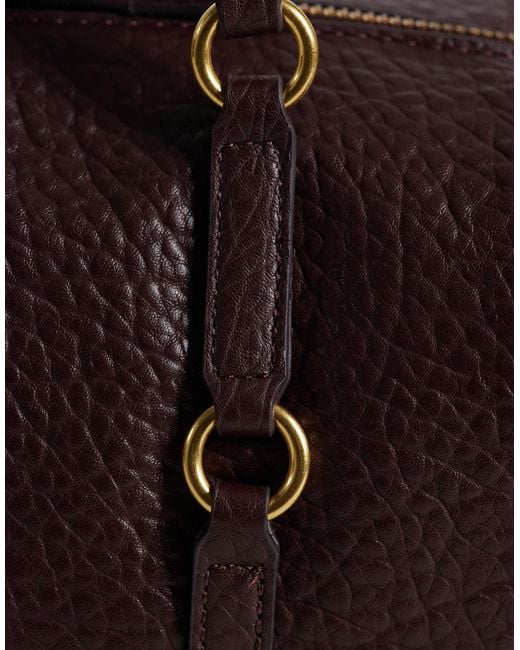 Mango Purple Shoulder Bowling Bag