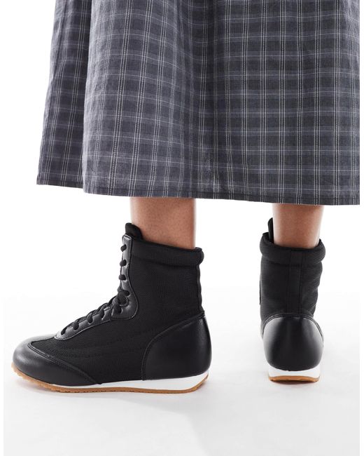 Drifters - bottines style boxe SEQWL en coloris Black
