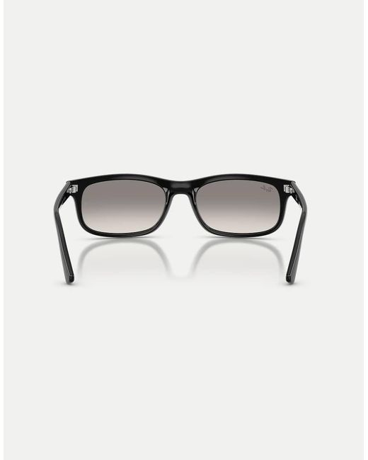 Ray-Ban Brown Rb2224 Rectangle Sunglasses With Lens