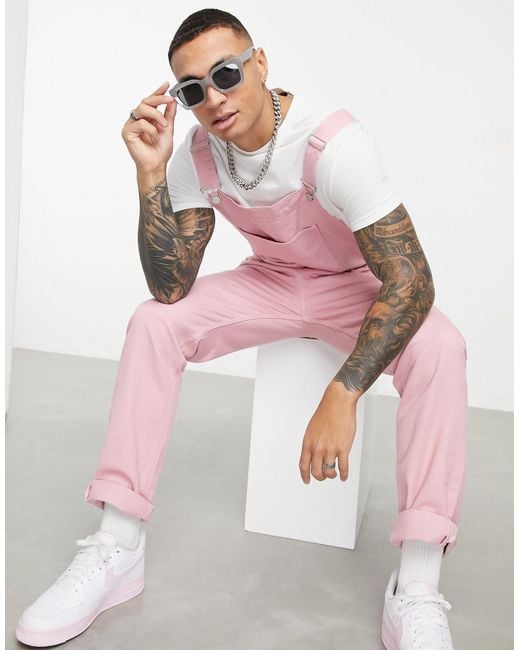Asos deals pink dungarees