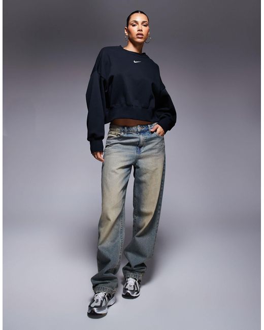 Nike Blue – phoenix fleece – sweatshirt