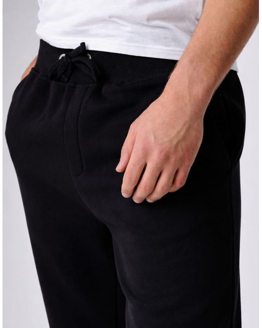 French Connection Gray Cotton Blend Open Hem Joggers for men