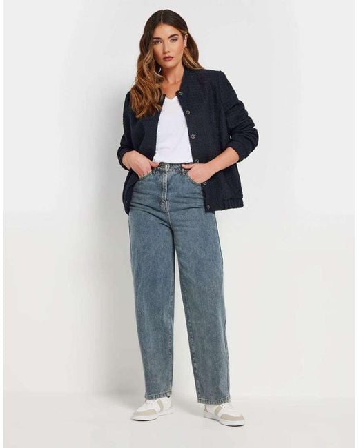 Long Tall Sally Blue Barrel Leg Jeans
