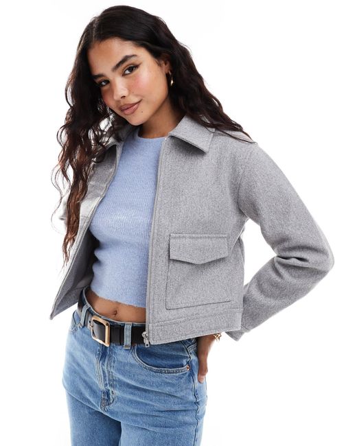 Threadbare Gray Harrington Jacket