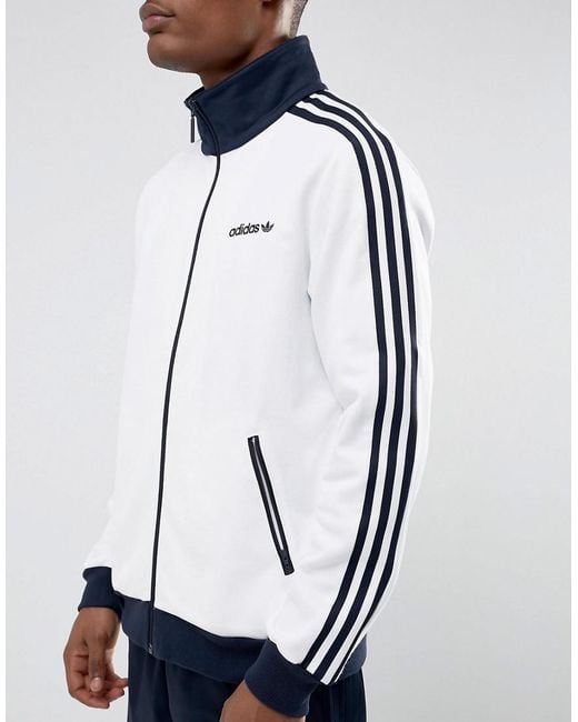 adidas Originals Beckenbauer Track Jacket In White Br4222 for Men Lyst